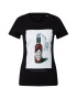 EINSTEIN & NEWTON Tricou 'Sauce' maro / negru / alb - Pled.ro