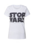 EINSTEIN & NEWTON Tricou 'Stop Wars' negru / alb - Pled.ro