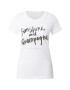 EINSTEIN & NEWTON Tricou 'Sunshine' negru / alb - Pled.ro