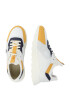 EKN Footwear Sneaker low 'LARCH' bleumarin / portocaliu / alb - Pled.ro