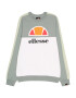 ELLESSE Bluză de molton 'INVERNO' gri fumuriu / verde pastel / negru / alb - Pled.ro