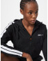 ELLESSE Hanorac 'Roksana' negru / alb - Pled.ro