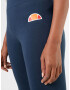 ELLESSE Leggings 'Solos 2' bleumarin / portocaliu mandarină / roșu rodie / alb - Pled.ro