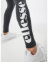 ELLESSE Leggings 'Solos 2' gri închis / portocaliu / portocaliu închis / alb - Pled.ro