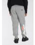 ELLESSE Pantaloni 'Colino' gri amestecat / portocaliu / negru / alb - Pled.ro