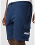 ELLESSE Pantaloni cu buzunare 'Sica' bleumarin / alb - Pled.ro