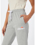 ELLESSE Pantaloni 'Noora' gri deschis / alb - Pled.ro