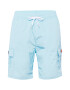 ELLESSE Pantaloni sport 'Chaps' albastru deschis / portocaliu / roșu - Pled.ro