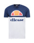 ELLESSE Tricou 'Arbatax' bleumarin / portocaliu / roșu deschis / alb - Pled.ro