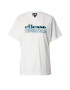 ELLESSE Tricou 'Casaletto' verde petrol / alb murdar - Pled.ro