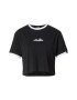 ELLESSE Tricou 'Derla' negru / alb - Pled.ro