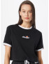 ELLESSE Tricou 'Derla' negru / alb - Pled.ro