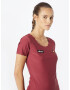 ELLESSE Tricou funcțional 'Evielyn' portocaliu / roșu burgundy / negru / alb - Pled.ro