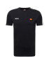 ELLESSE Tricou 'La Versa' negru / alb - Pled.ro