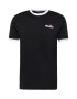 ELLESSE Tricou 'Meduno' negru / alb - Pled.ro