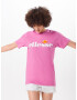 ELLESSE Tricou roz / alb murdar - Pled.ro