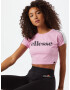 ELLESSE Tricou 'Virdis' roz / negru - Pled.ro