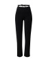 Ema Louise x ABOUT YOU Pantaloni 'Fabia' negru - Pled.ro