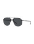 Emporio Armani Ochelari de soare negru / alb - Pled.ro