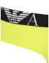 Emporio Armani Slip galben citron / negru / alb - Pled.ro