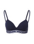 Emporio Armani Sutien bleumarin / alb - Pled.ro