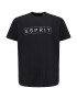 Esprit Big Size Tricou negru / alb - Pled.ro