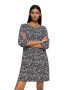 ESPRIT Rochie negru / alb - Pled.ro