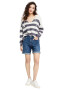 ESPRIT Jeans albastru denim / alb - Pled.ro