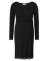 Esprit Maternity Rochie tricotat negru - Pled.ro