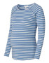 Esprit Maternity Tricou albastru / alb - Pled.ro