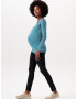 Esprit Maternity Tricou cyan / alb - Pled.ro