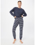 ESPRIT Pantaloni de pijama bleumarin / alb - Pled.ro