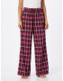 ESPRIT Pantaloni de pijama roz / roșu bordeaux / alb - Pled.ro