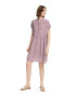 ESPRIT Rochie tip bluză mauve / negru / alb - Pled.ro