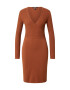 ESPRIT Rochie tricotat maro caramel - Pled.ro