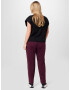 Esprit Sport Curvy Pantaloni roșu burgundy - Pled.ro