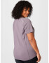 Esprit Sport Curvy Tricou funcțional gri taupe / alb - Pled.ro