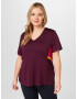 Esprit Sport Curvy Tricou galben miere / roșu bordeaux / roşu închis - Pled.ro