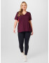 Esprit Sport Curvy Tricou galben miere / roșu bordeaux / roşu închis - Pled.ro