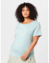 Esprit Sport Curvy Tricou verde pastel / alb - Pled.ro