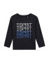 ESPRIT Tricou albastru / bleumarin / alb - Pled.ro