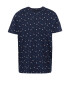 ESPRIT Tricou albastru / bleumarin / alb - Pled.ro