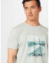 ESPRIT Tricou albastru / gri deschis / alb - Pled.ro