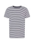 ESPRIT Tricou albastru marin / alb - Pled.ro