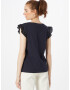 ESPRIT Tricou albastru noapte - Pled.ro