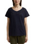 ESPRIT Tricou albastru noapte - Pled.ro