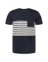 ESPRIT Tricou albastru noapte / alb - Pled.ro