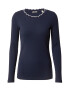 ESPRIT Tricou bleumarin / alb - Pled.ro