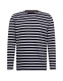 ESPRIT Tricou bleumarin / alb - Pled.ro