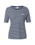 ESPRIT Tricou bleumarin / alb - Pled.ro